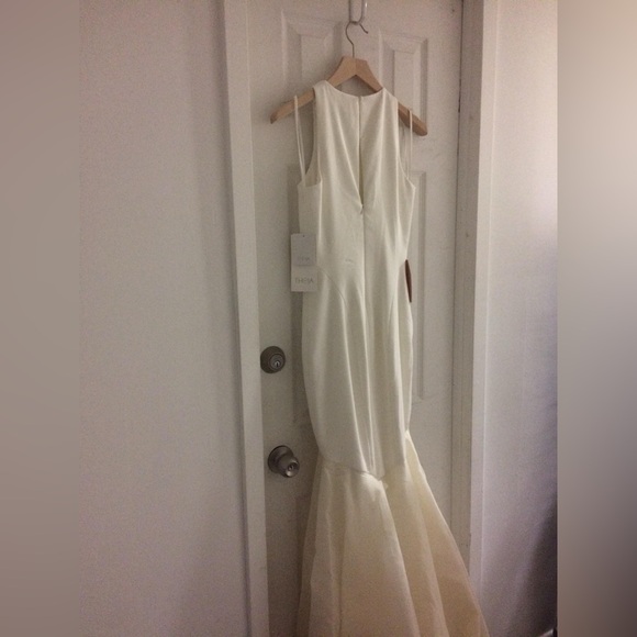 NWT BHLDN Anthropologie Theia Couture Elle Gown Mermaid Wedding Dress - Picture 8 of 12